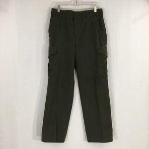 Horace‎ Small Cool Flex Mens Green Utility Cargo Pants, size 31/ 28